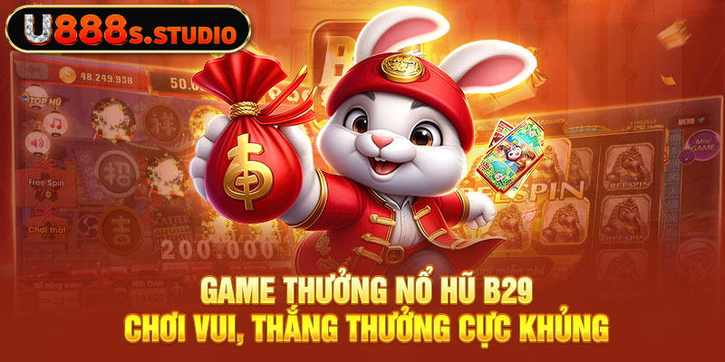 Game Thưởng Nổ Hũ B29 - Chơi Vui, Thắng Thưởng Cực Khủng 