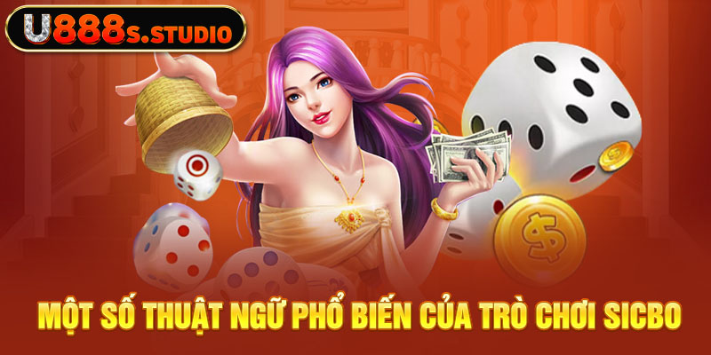 Một số thuật ngữ phổ biến của trò chơi sicbo